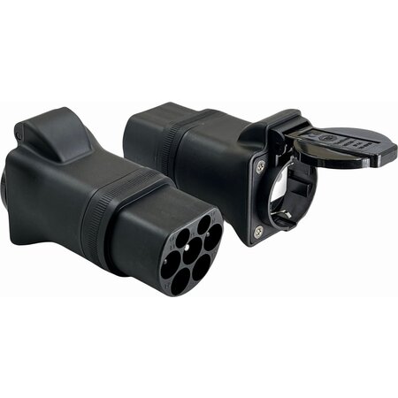 Adapter type 2 naar schuko Stopcontact