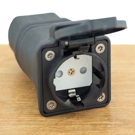 Adapter type 2 naar schuko Stopcontact