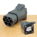 Adapter type 2 naar schuko Stopcontact