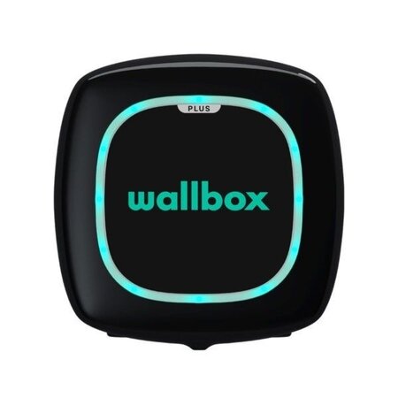 Wallbox Pulsar Plus 11 kW - EV Laadstation Zwart type 2 met 7 meter vaste rechte laadkabel