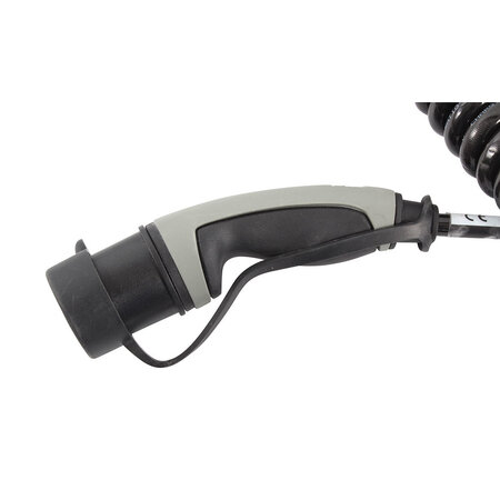 Ratio Laadkabel type 2 naar type 2 - coiled - 3 fase 16A - 4 meter