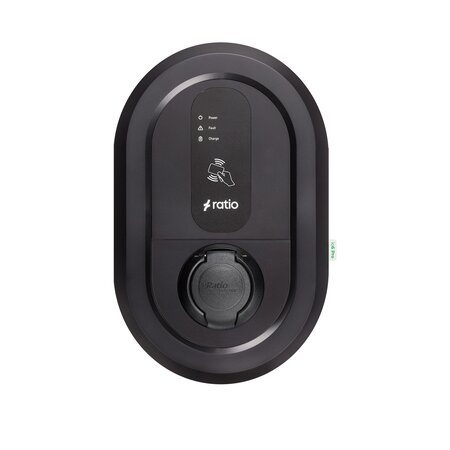 Ratio io6 Pro Laadstation Socket 3 fase 16-32A - inclusief MID Meter