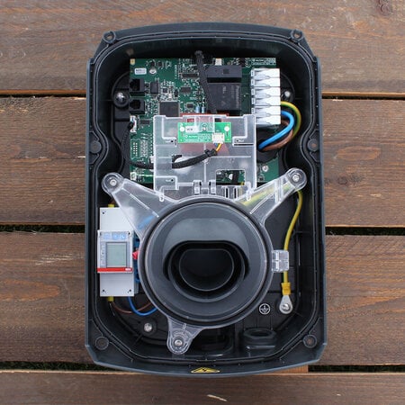 Alfen  Eve Single S-line - 3 x 32A - Grijs - Loadbalancing - 7,5 meter kabel type 2