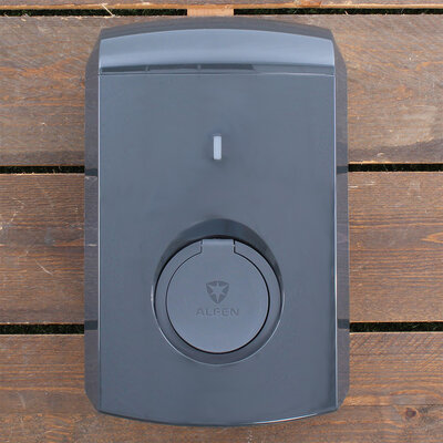 Alfen Eve Single S-line - 3 x 32A - Loadbalancing - Grijs - Socket