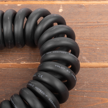 Voldt Spiraalkabel (coiled) - 3 fase 16A - 8 meter