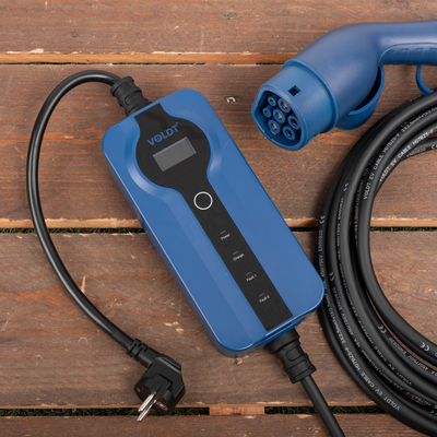 Voldt Mobiele Lader Type 2 - 10 meter - Schuko