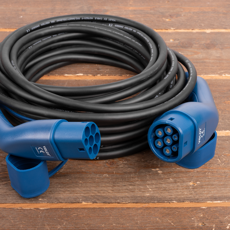 Voldt Laadkabel type 2 - 3 fase 32A - 15 meter