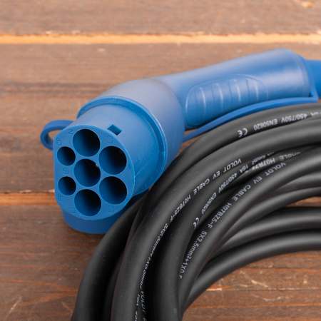 Voldt Laadkabel type 2 - 3 fase 32A - 10 meter