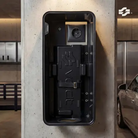 Voldt Kabelhouder/ Wandhouder Boxx voor mobiele thuisladers