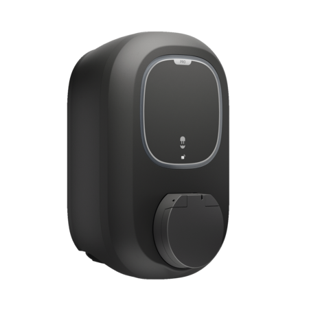 Wallbox Pulsar Pro Socket MID 22 kW - EV Laadstation Zwart