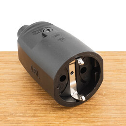 ABL Compact koppeling (100000057) SCHUKO PP zwart IP20