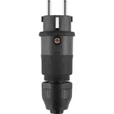 ABL ABL Professional geaarde stekker (100000068) SCHUKO/Frans-Belgisch 16A IP54 zwart
