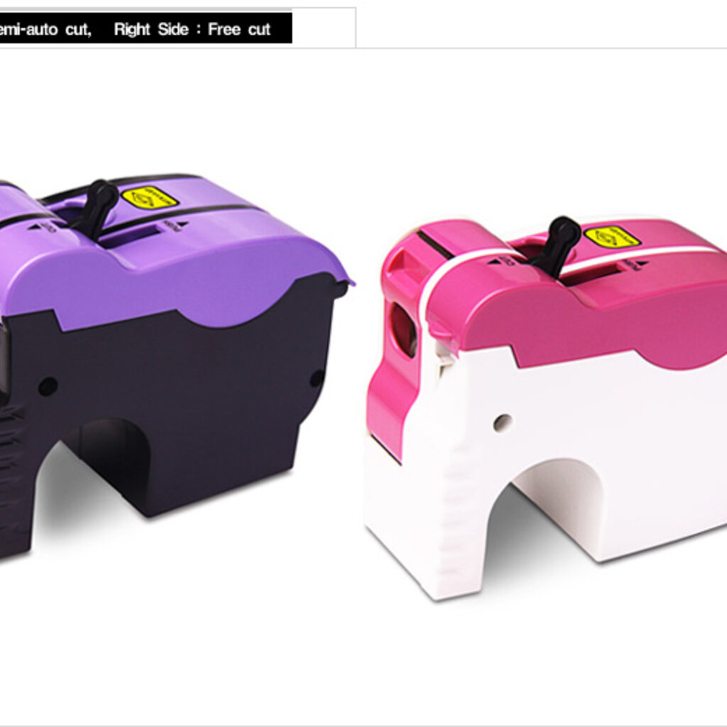 Easy Tape Cutter Easy Tape Cutter Olifant (incl. 2 rollen tape)