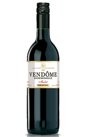 Vendôme Mademoiselle Merlot Alcoholvrij Vendôme Vendôme Mademoiselle Merlot Alcoholvrij