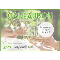 Cadeaubon 75 euro