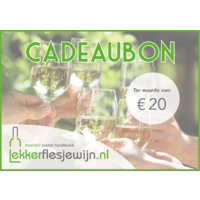 Cadeaubon 20 euro