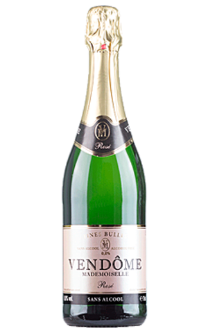 Vendôme Mademoiselle Rosé alcoholvrij Bubbel Vendôme Vendôme Mademoiselle Rosé alcoholvrij Bubbel