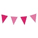 Sempertex Vlaggenlijn Stippen & Strepen Magenta 3.6M Sempertex Vlaggenlijn Stippen & Strepen Magenta 3.6M