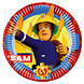 Amscan Brandweerman Sam Feestbordjes 23CM (8ST) Amscan Brandweerman Sam Feestbordjes 23CM (8ST)