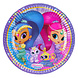 Amscan Borden Shimmer and Shine 23cm (8ST) Amscan Borden Shimmer and Shine 23cm (8ST)