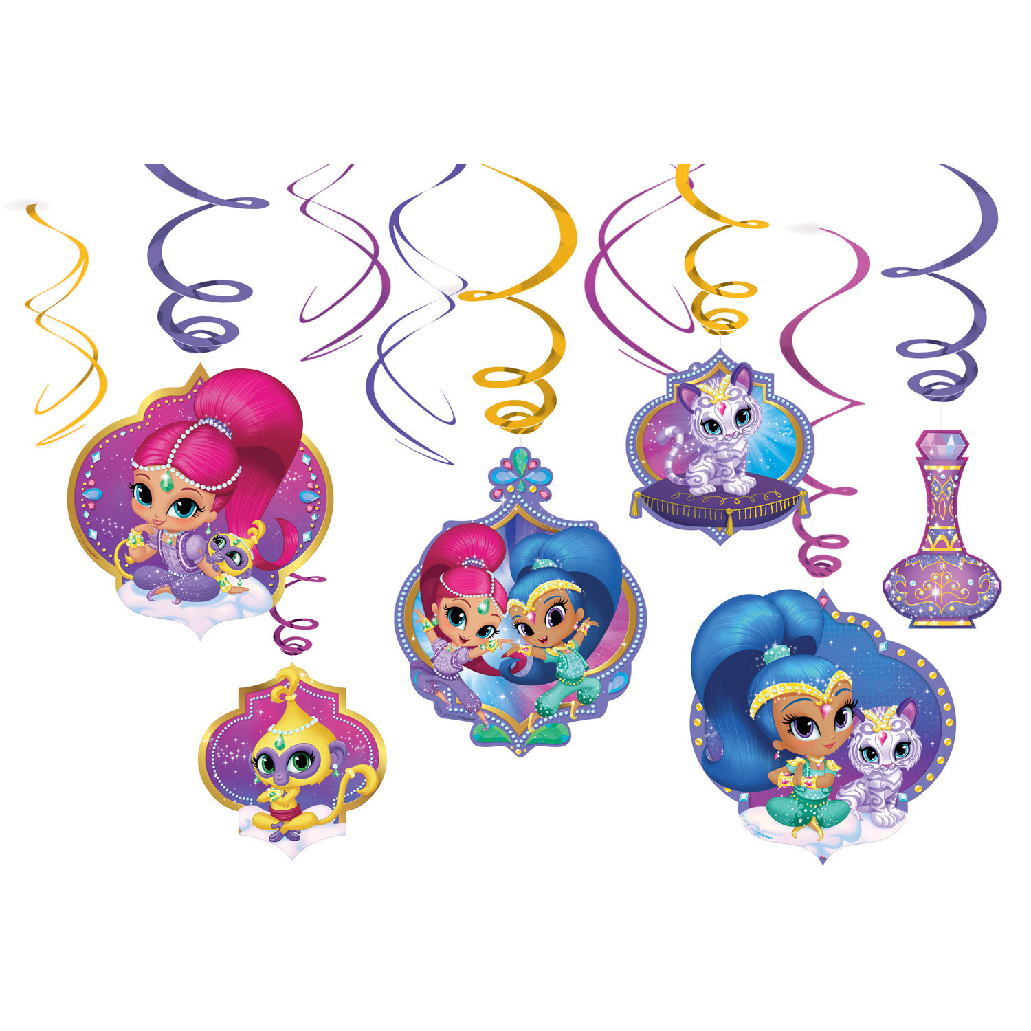 Rotorspiralen Shimmer and Shine (6ST)