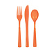 Unique Plastic Bestek Oranje 18ST Unique Plastic Bestek Oranje 18ST