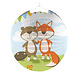 Amscan Lampion Fox & Beaver 25CM Amscan Lampion Fox & Beaver 25CM