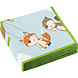 Amscan Servetten Fox & Beaver 33cm x 33cm (20ST) Amscan Servetten Fox & Beaver 33cm x 33cm (20ST)