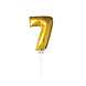 Party Factory NL Folie Ballon "7" Goud (40CM) Party Factory NL Folie Ballon "7" Goud (40CM)