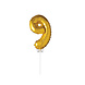Party Factory NL Folie Ballon "9" Goud (40CM) Party Factory NL Folie Ballon "9" Goud (40CM)
