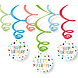 Amscan Rotorspiralen Confetti Birthday "Happy Birthday" 6ST Amscan Rotorspiralen Confetti Birthday "Happy Birthday" 6ST