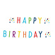 Amscan Letterslinger Confetti Birthday "Happy Birthday" 1.8M Amscan Letterslinger Confetti Birthday "Happy Birthday" 1.8M