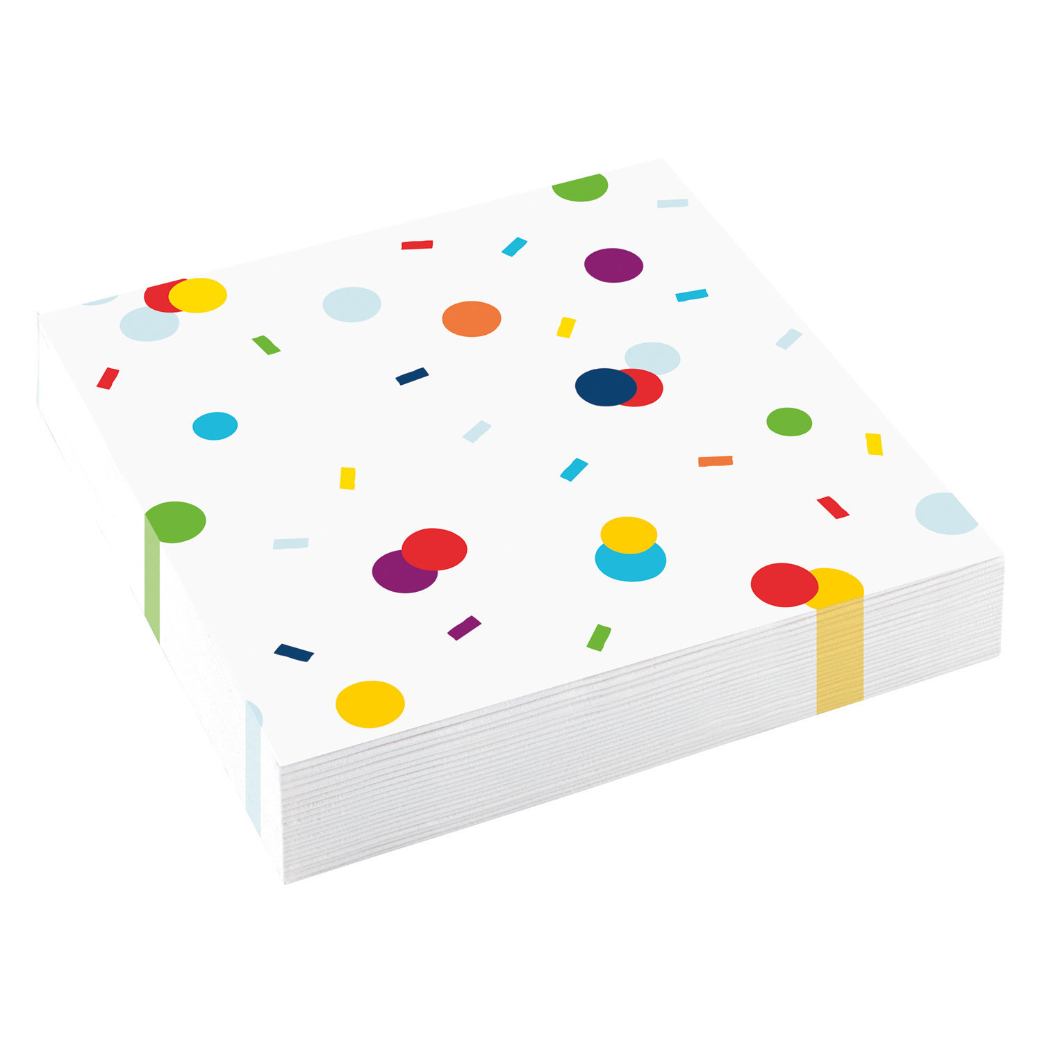 Servetten Confetti Birthday Dots 33cm x33cm (20ST)