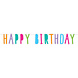 Party Factory NL Letterslinger "Happy Birthday Pastel" 1.8M Party Factory NL Letterslinger "Happy Birthday Pastel" 1.8M