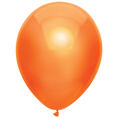 Ballonnen Metallic Donkerblauw / Geel / Wit / Oranje (40ST)