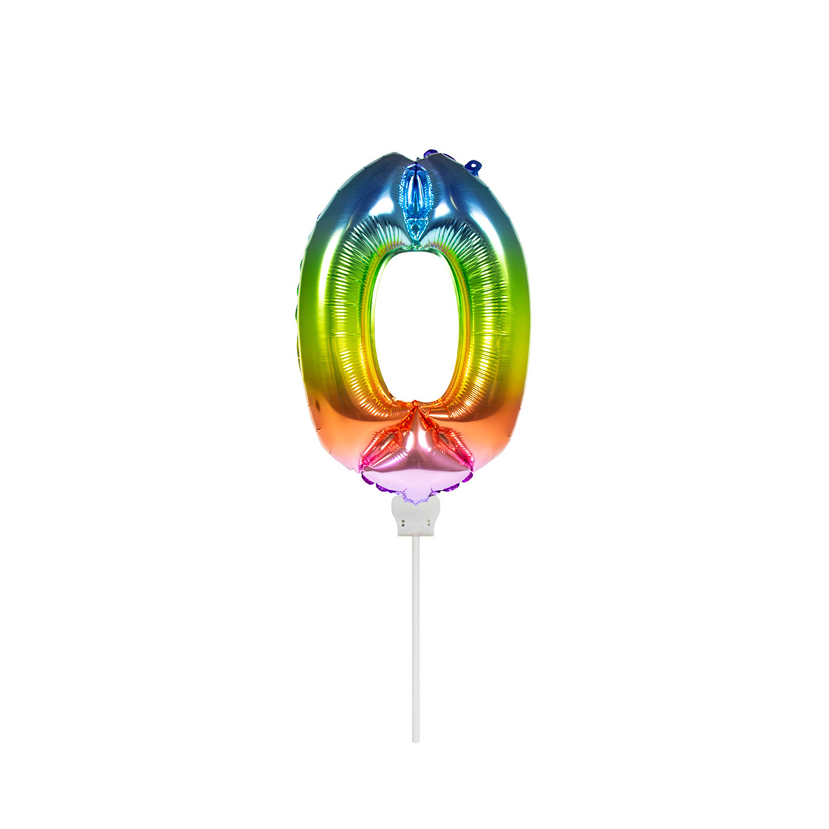 Folie Ballon Multicolor "0" 36CM
