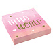 Amscan Servetten "Hello World" Roze 33cm x 33cm (16ST) Amscan Servetten "Hello World" Roze 33cm x 33cm (16ST)