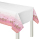 Amscan Plastic Tafelkleed "Oh Baby" Roze 137cm x 259cm Amscan Plastic Tafelkleed "Oh Baby" Roze 137cm x 259cm