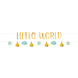 Amscan Mega Banner "Hello World" Blauw 1.77cm x 18cm (2D) Amscan Mega Banner "Hello World" Blauw 1.77cm x 18cm (2D)