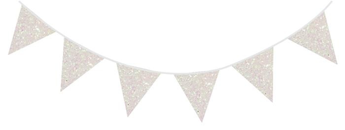 Glitterslinger Wit 6M
