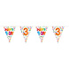Folat Vlaggenlijn 3 Jaar Happy Birthday (10M) Folat Vlaggenlijn 3 Jaar Happy Birthday (10M)
