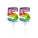 Folat Folie Ballon Multicolor "55" 36CM Folat Folie Ballon Multicolor "55" 36CM