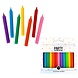 Party Factory NL Jumbo Taart Kaarsjes Multicolor 8CM (13ST) Party Factory NL Jumbo Taart Kaarsjes Multicolor 8CM (13ST)