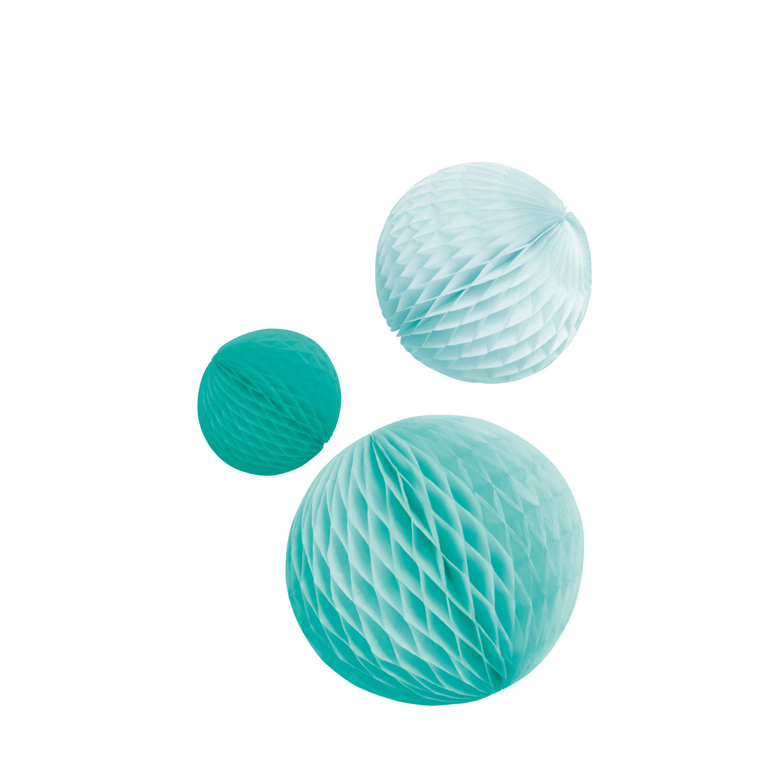 3x Honeycomb Mint 14cm / 18cm / 22cm