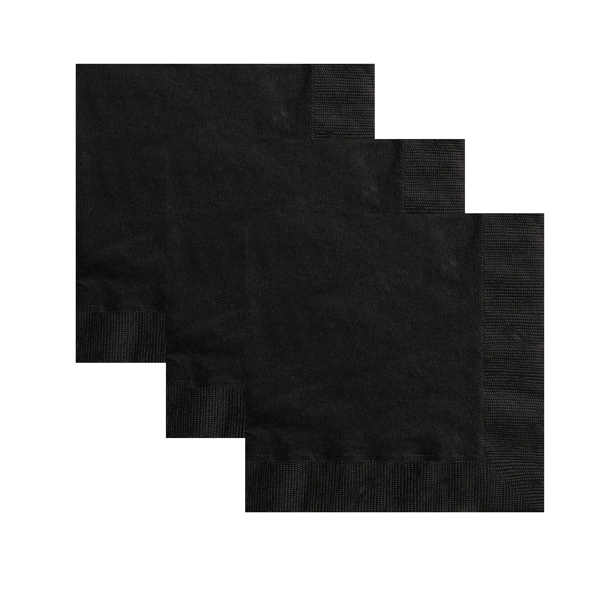 Servetten Zwart 33cm x 33cm (20ST)