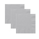 Unique Servetten Zilver 33cm x 33cm (20ST) Unique Servetten Zilver 33cm x 33cm (20ST)