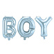 Folat Folieballon Tekst Boy Baby Blauw 3x 36CM Folat Folieballon Tekst Boy Baby Blauw 3x 36CM