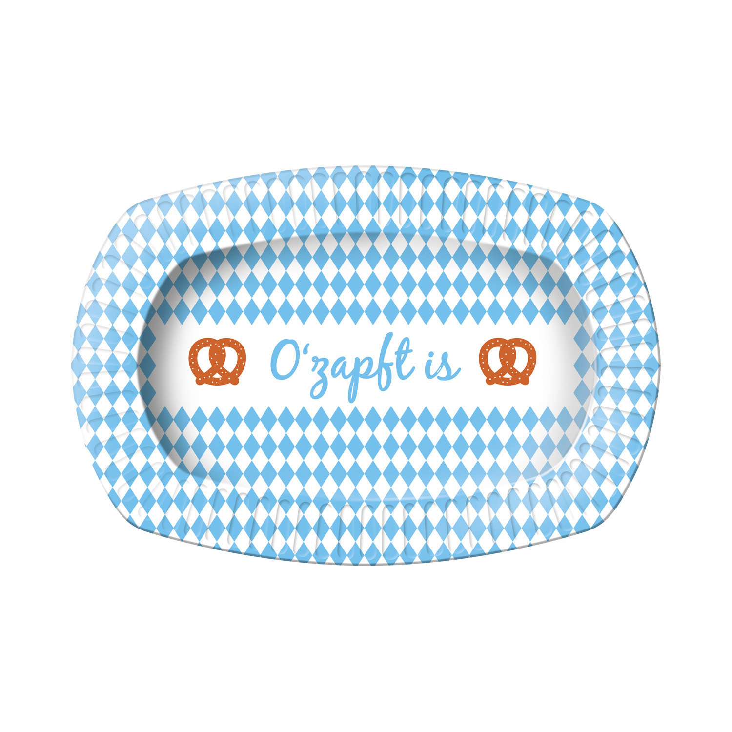 Bordjes Ovaal Oktoberfest 24CM (6ST)