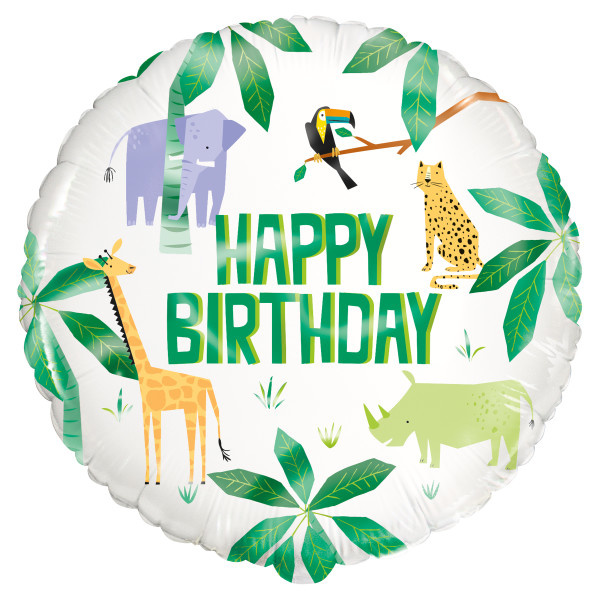 Folie Ballon Safari Fun 45CM