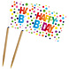Folat Cocktail Prikkertjes Happy Birthday Dots (50ST) Folat Cocktail Prikkertjes Happy Birthday Dots (50ST)
